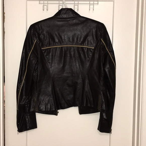 Dimitri collection leather jacket - Picture 3 of 4